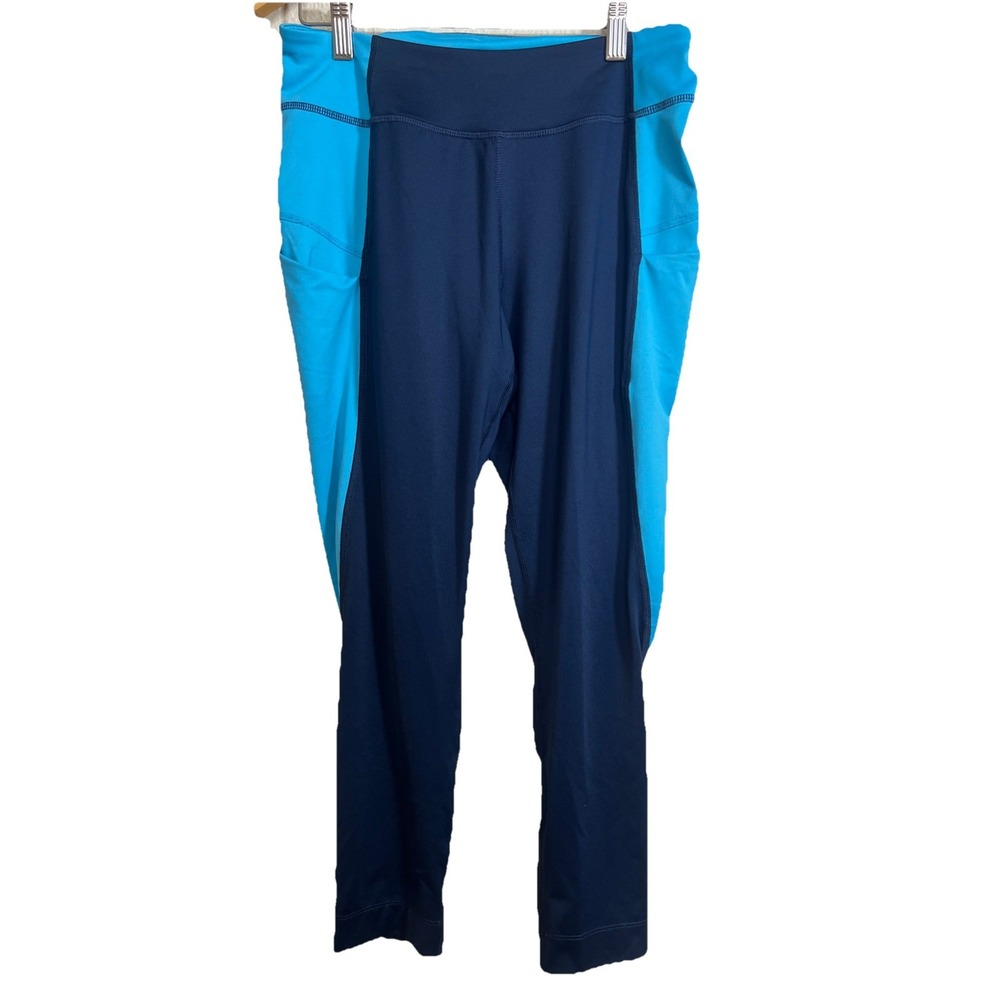 Girls Avia Athletic Leggings Size XXL (18) Blue